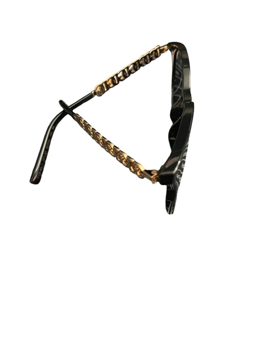 Dolce & Gabbana Sunglasses - full inclusion - cat-eye glasses gold chain DG4311 - Picture 9 of 11